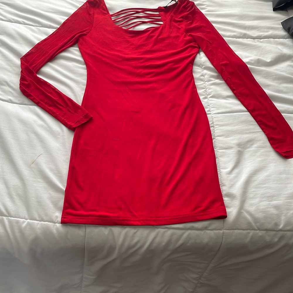 Red dress